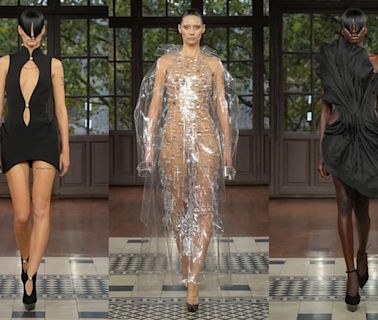 Mugler's SS25 Silhouettes Are Sharp Enough To Cut Glass