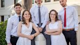 New Jersey quintuplets celebrate their graduation from same college