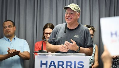 Minnesota’s Governor, a Harris V.P. Contender, Calls Trump and Vance ‘Weird People’