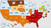 This Snack Map of America Shows the Most Popular Bites in Each State