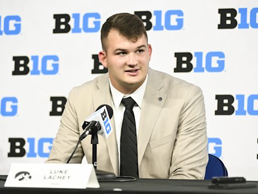 Kirk Ferentz compares Luke Lachey to past Iowa football TE greats