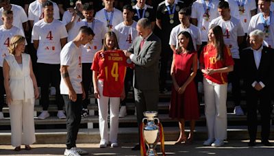 Felipe VI, a los campeones: “Vuestro legado es inmenso”