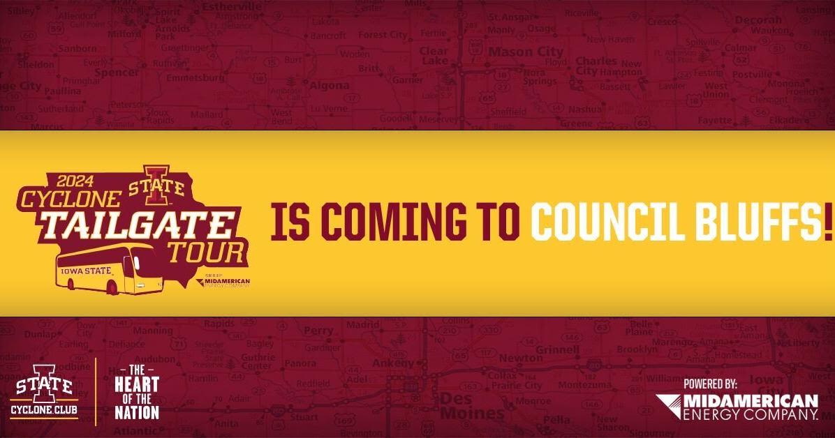 Cyclone Tailgate Tour set to return through Council Bluffs