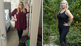 Mum sees 7st weight loss after being too embarrassed to be photographed with her daughter