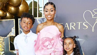 Blac Chyna's Son King, 11, and Daughter Dream, 7, Support Mom at Her L.A. Salon Opening in Rare Family Photos