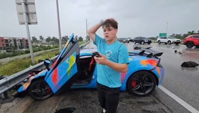 YouTuber Crashes McLaren 570S During Livestream And It’s As Reckless As It Sounds | Carscoops