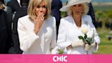 Las cámaras captan un incómodo momento entre la reina Camilla y Brigitte Macron