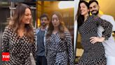 Sonakshi Sinha's latest appearance reminds fans of Anushka Sharma, Virat Kohli's pregnancy announcement; thus sparking pregnancy rumours and memes! | Hindi Movie News - Times of India