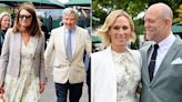 Princess Kate's parents Carole and Michael Middleton join the Tindalls on Day 10 of Wimbledon