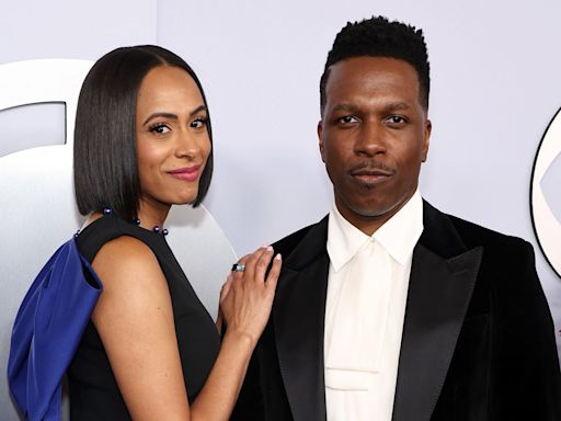 Leslie Odom Jr. and Nicolette Robinson Arrive at the 2024 Tony Awards in Style — See Their Elegant Looks