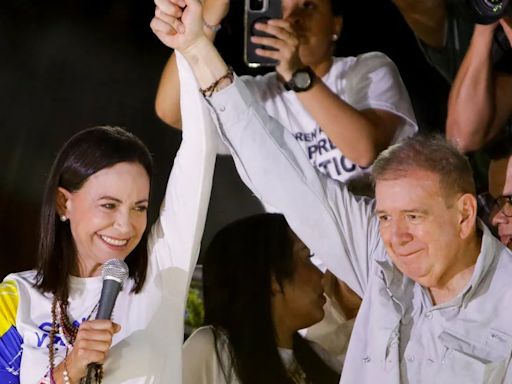 María Corina Machado y Edmundo González llamaron a los venezolanos a votar masivamente contra el chavismo