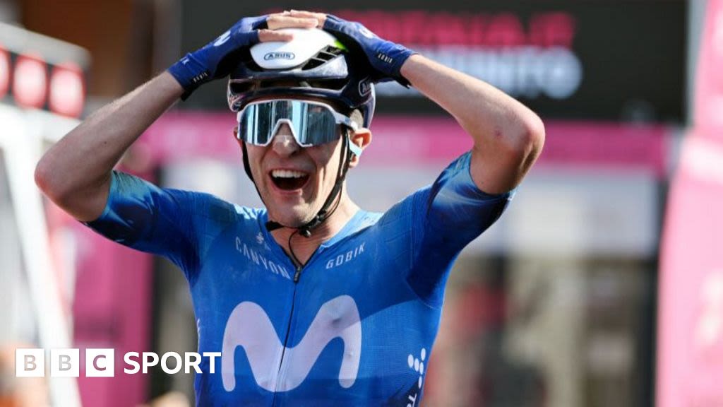 Giro d'Italia: Pelayo Sanchez beats Julian Alaphilippe on stage six