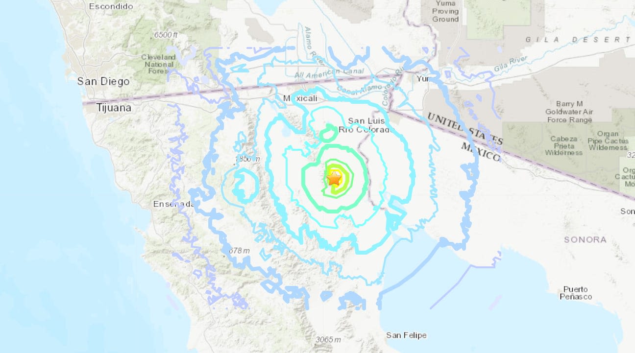4.6 magnitude earthquake in northern Mexico shakes parts of Yuma