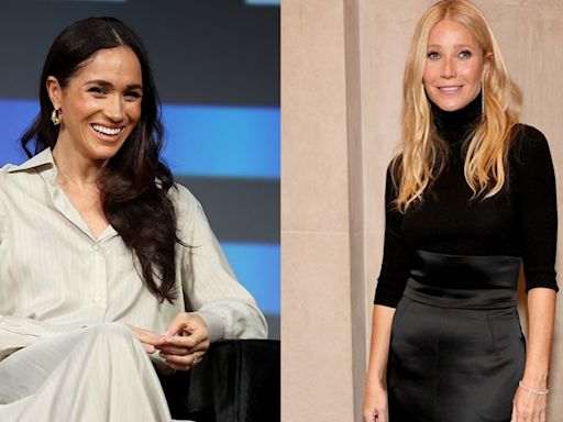 Meghan Markle in Giuliva Heritage Look, Gwyneth Paltrow in G. Label by Goop and More Stars Who’ve Mastered the Art...
