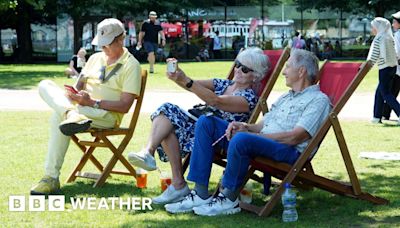 UK's hottest day of the year so far