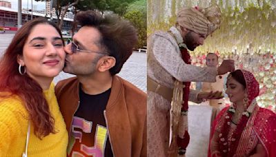 Rahul Vaidya and Disha Parmar’s Anniversary: Singer thanks his wife for THIS reason; Shares wedding video