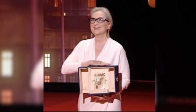 Cannes Film Festival 2024: 'So grateful that you haven’t gotten sick of my face,' says Meryl Streep as she receives the honorary Palme d'Or - watch video