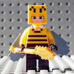 眾誠優品 LEGO 樂高 我的世界人仔 MIN091蜜蜂人 采蜜人 21165 LG1030