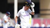 England lose Zak Crawley for a duck at start of 299-run victory target chase