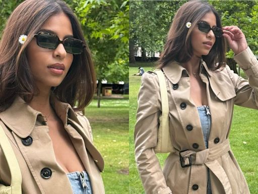 Suhana Khan Basks In The Laps Of Nature, Dishes Out Style Goals In A Chic Trench Coat - News18