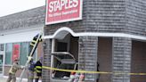 A man drove a car into the Staples store in Orleans. Here's the latest.