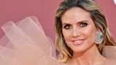 Heidi Klum Just Rocked A "Rainbow Skittle" Pedicure That Will Inspire Your Next Set