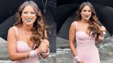 Laughter Chefs: Nia Sharma makes heads turn with gothic spider eye makeup and black lipstick look; stuns in pink ethnic wear
