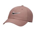 NIKE 耐吉 帽子 棒球帽 運動帽 遮陽帽 U NK CLUB CAP U CB SWSH L 咖啡 FB5369-291(3260)
