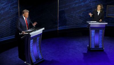 27 lines to explain the Trump-Harris presidential debate