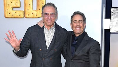 See reclusive Michael Richards reunite with Jerry Seinfeld on first red carpet in 9 years