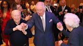 King Charles Dances the Hora at Hanukkah Party with Holocaust Survivors