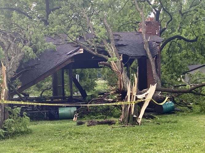 Tornado hits Michigan without warning, killing toddler, while twister in Maryland injures 5