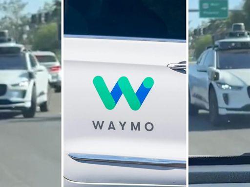 ‘I just know the person inside SCREAMING’: Driver catches Waymo vehicle going the wrong way