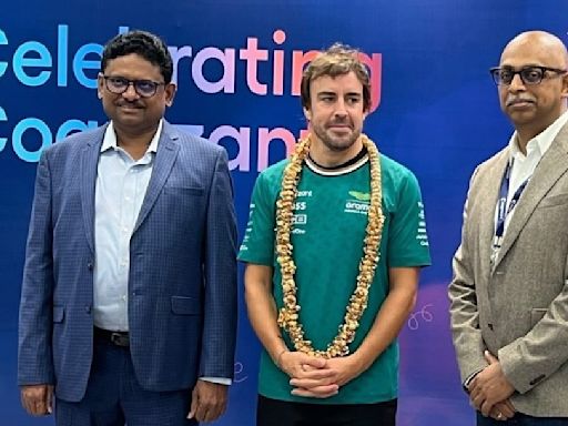 Video: F1 Legend Fernando Alonso Arrives In India, Visits Cognizant's Office In Chennai