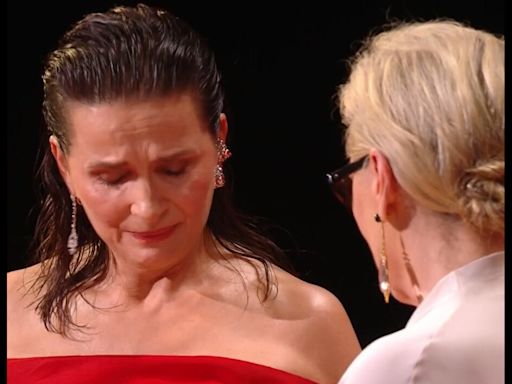 VIDEO Juliette Binoche fond en larmes à l'ouverture du 77e Festival de Cannes, premier soir et premières émotions fortes