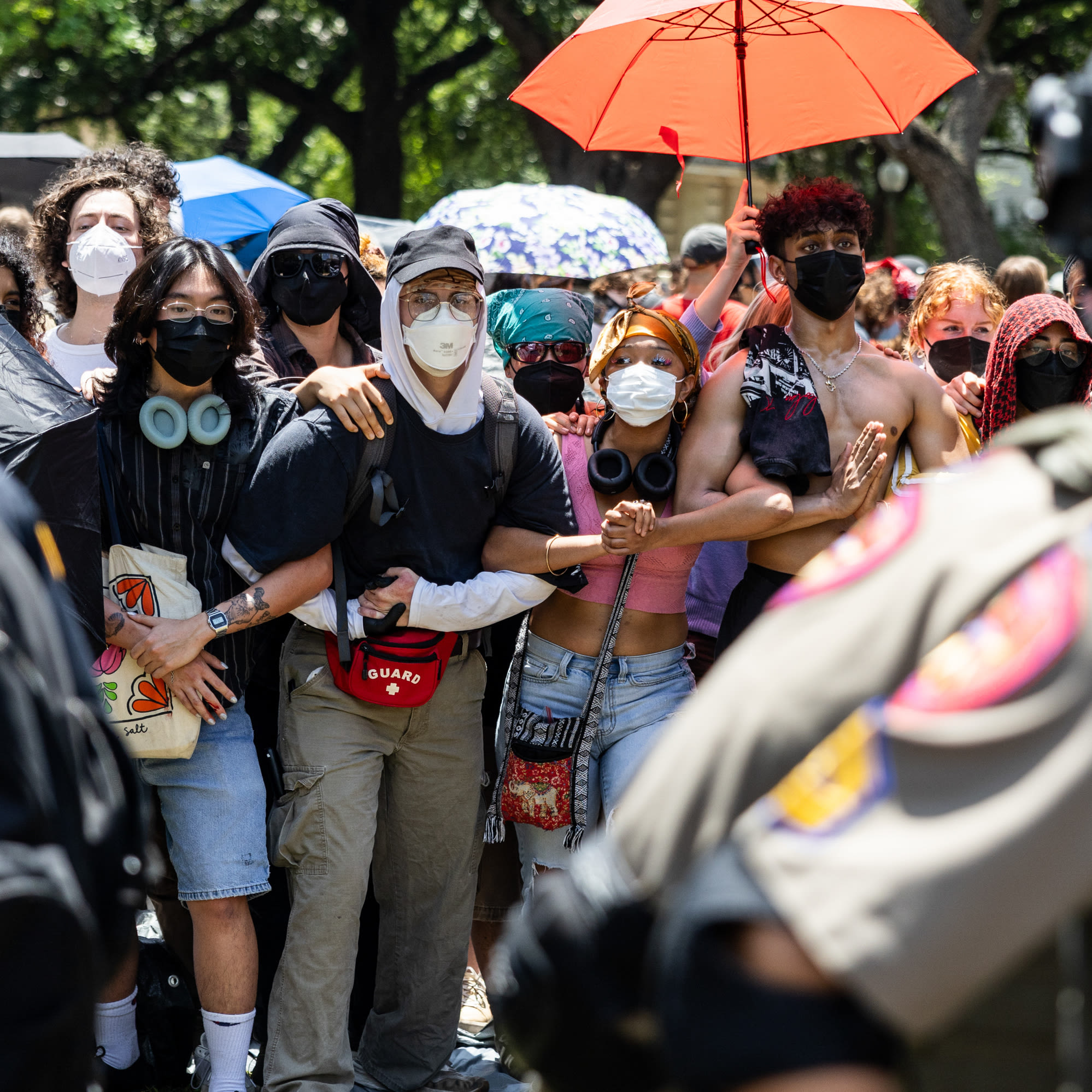 Photos: Campus protests continue nationwide as some turned violent