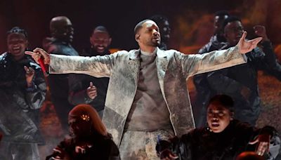 Will Smith debuts new song in fiery performance at the BET Awards