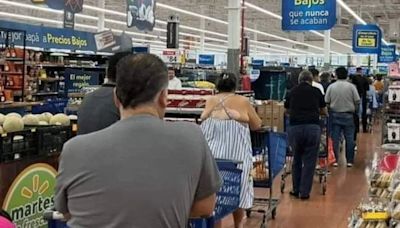 Reportan compras de pánico en tiendas comerciales de Tampico y Monterrey previo a impacto de la Tormenta Tropical Alberto | FOTOS