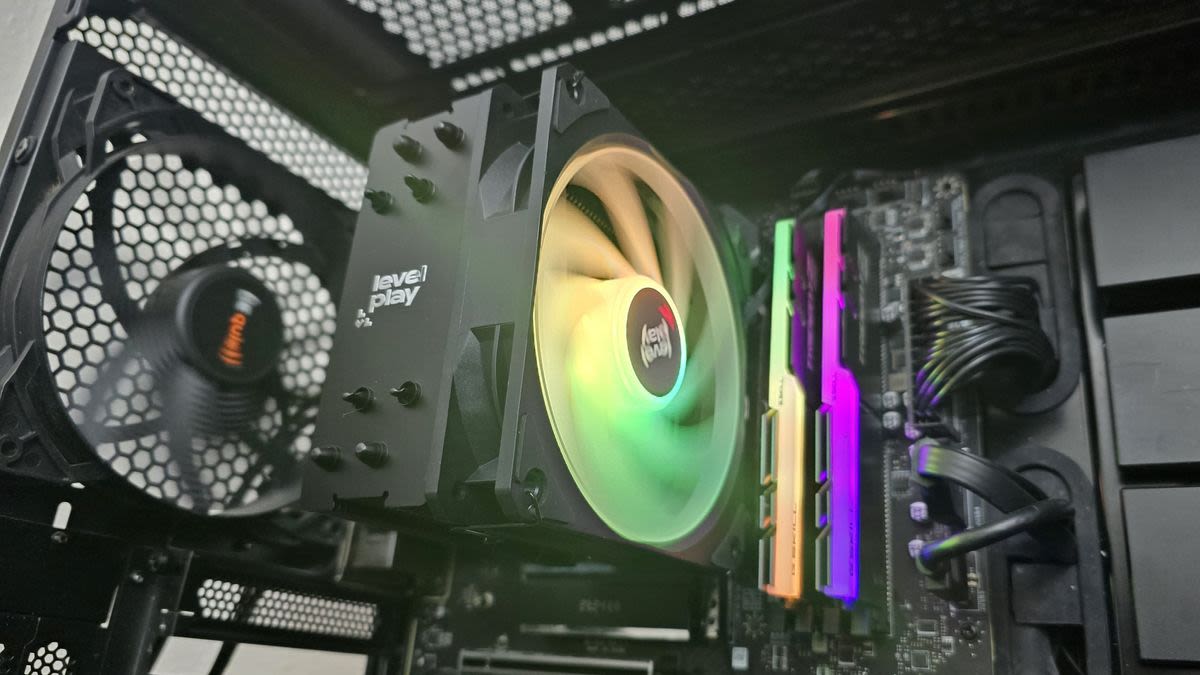 Levelplay Combat Air CA4 CPU Cooler Review: Quietly delivering essential performance