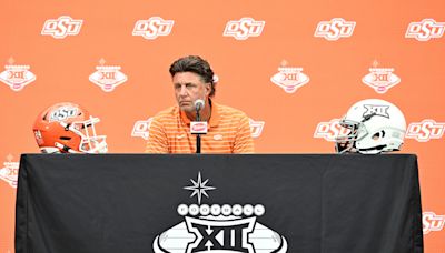 Oklahoma State RB Ollie Gordon II doesn't hide from arrest questions at Big 12 Media Days