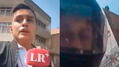 Comas: hampones sorprenden a periodista de La República robándole su celular en pleno EN VIVO