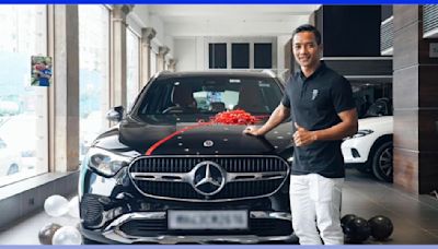 Indian Footballer Lallianzuala Chhangte Buys New Mercedes-Benz GLC 300