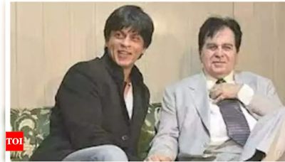 When Dilip Kumar educated Shah Rukh Khan how to be a long-lasting actor | Hindi Movie News - Times of India