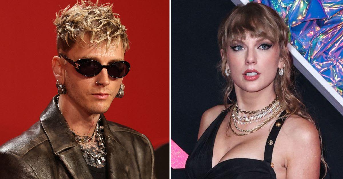 Machine Gun Kelly Refuses to Say Anything 'Mean' About Pal Taylor Swift: 'She's a Saint'