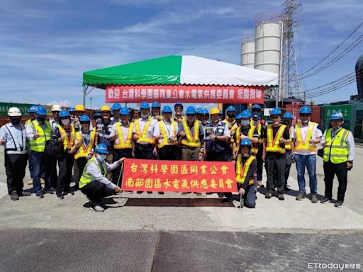 南科水電氣供應委員會 參訪台電南區施工處潛盾工法及職安措施