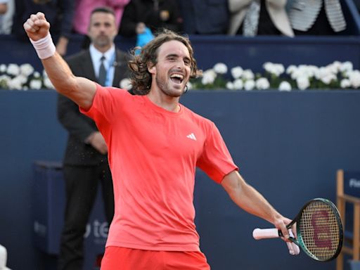 Tsitsipas roza la eliminación ante Facundo Díaz en Barcelona