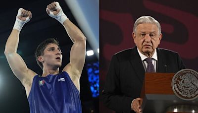 AMLO felicita que el boxeador mexicano, Marco Verde, vaya a pelear por la medalla de oro en París 2024