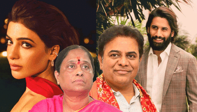 Telangana minister's comments spark outrage as Samantha, Naga Chaitanya and film fraternity hit back