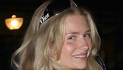Lottie Moss puts on a cheeky display in a TINY pair of Daisy Dukes
