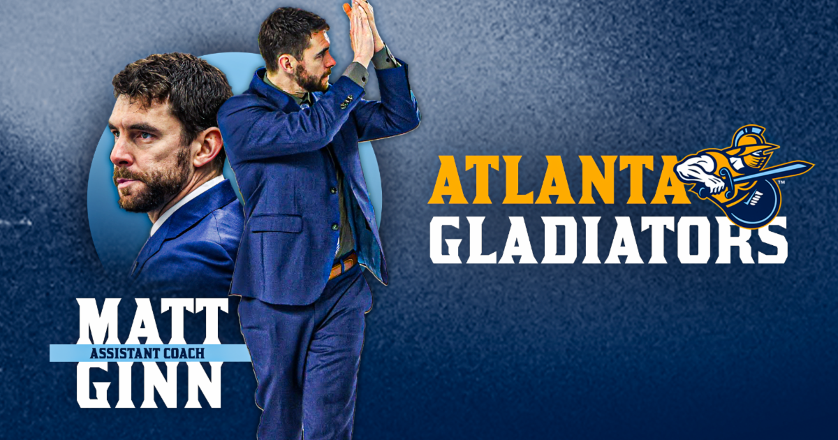 Matt Ginn Joins Atlanta Gladiators Coaching Staff